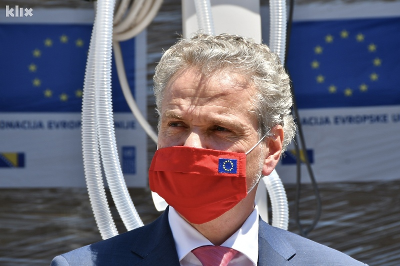 Šef Delegacije EU u BiH Johann Sattler (Foto: I. Š./Klix.ba)