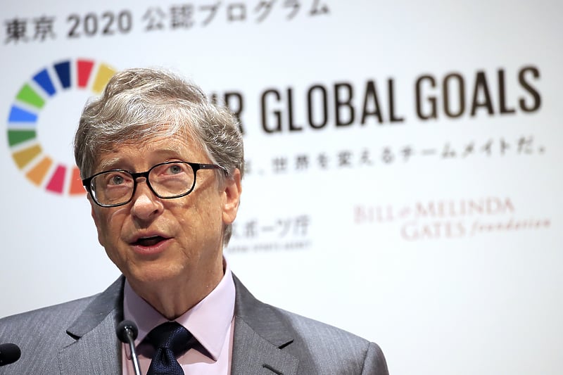 Bill Gates pozvao da se i dalje poštuju mjere zaštite od koronavirusa (Foto: EPA-EFE)