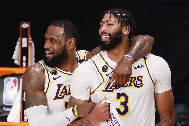 LeBron James i Anthony Davis (Foto: EPA-EFE)