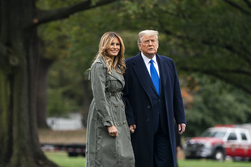 Melania i Donald Trump (Foto: EPA-EFE)