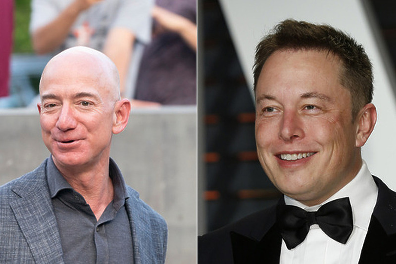 Jeff Bezos i Elon Musk (Foto: Shutterstock)