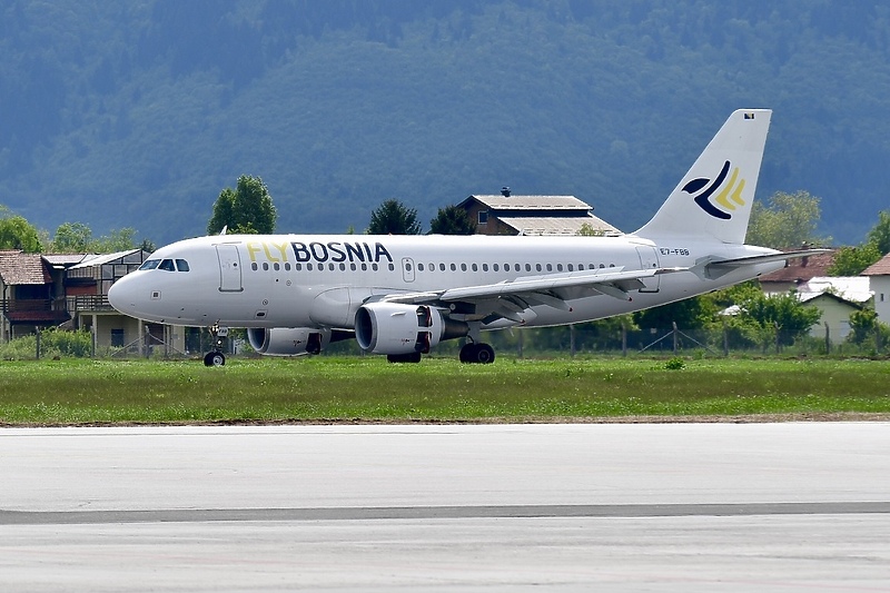 FlyBosnia je bez aviona otkako je ovog ljeta povukla jedini A319 avion i otpustila većinu osoblja (Foto: Arhiv/Klix.ba)
