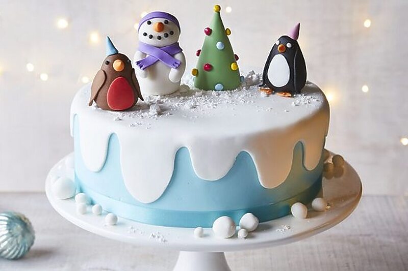 Kreativno ukrasite vašu božićnu tortu (Foto: BBC Food)