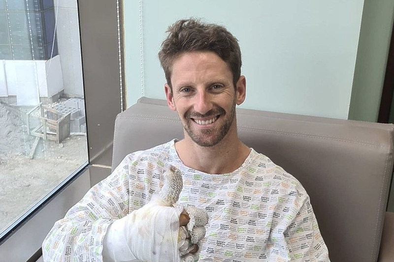 Romain Grosjean (Foto: Instagram)