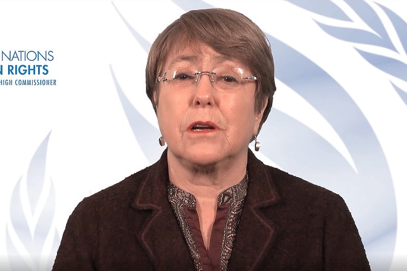 Michelle Bachelet/Screenshot