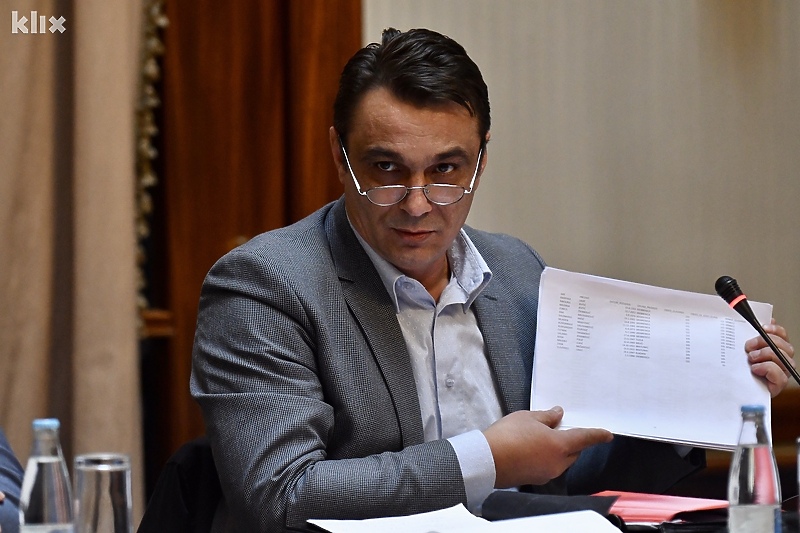 Sadik Ahmetović o optužnici protiv njega koju je pokrenulo Tužilaštvo BiH (Foto: T. S./Klix.ba)