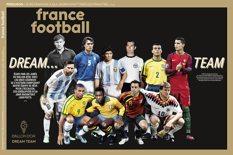 Spektakularan najbolji tim svih vremena (Foto: France Football)