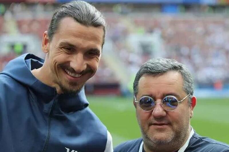 Zlatan Ibrahimović i Mino Raiola