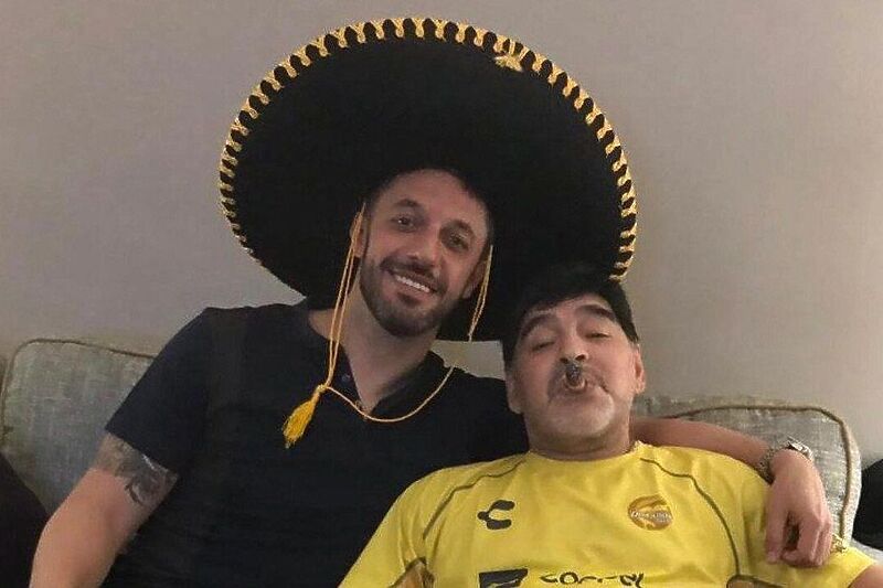 Trimarchi i Maradona (Foto: Instagram)