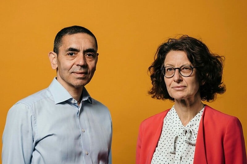 Ugur Sahin i Ozlem Tureci (Foto: Felix Schmitt/Focus)