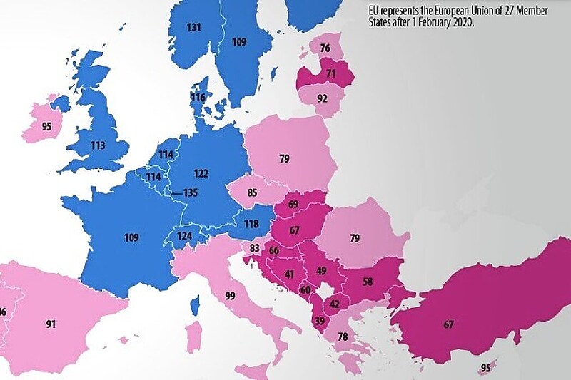 Hrvatska je druga najsiromašnija zemlja Evropske unije - Klix.ba