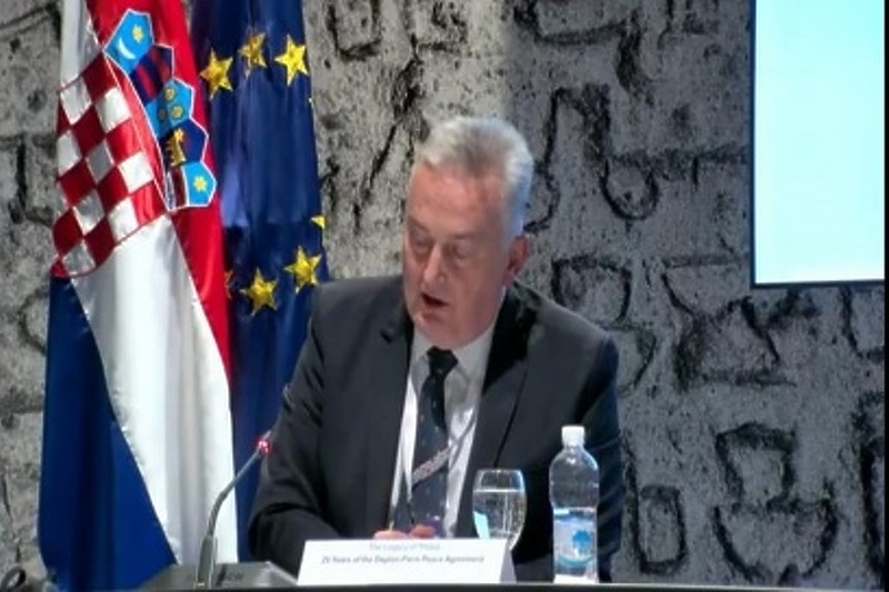 Zlatko Lagumdžija na konferenciji (Screenshot)