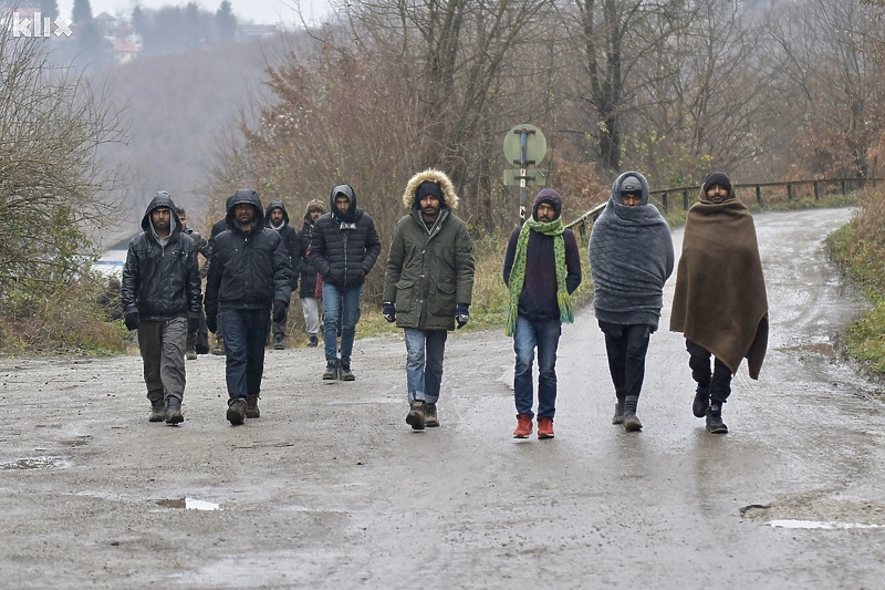 Ove godine u BiH registrovano 15.750 migranata (Foto: D. S./Klix.ba)