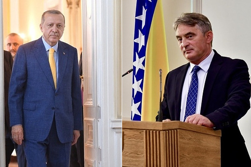 Erdogan i Komšić razgovarali o jačanju odnosa Turske i BiH B_201218144
