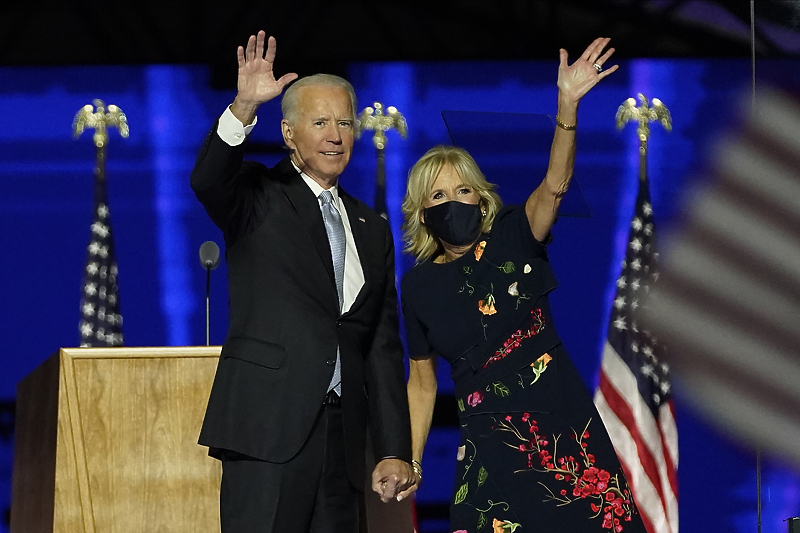 Joe i Jill Biden će se vakcinisati u Delawareu i biti dobar primjer široj javnosti (Foto: EPA-EFE)