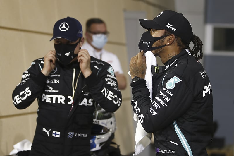 Valtteri Bottas i Lewis Hamilton (Foto: EPA-EFE)