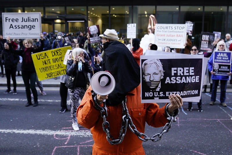 Melzer je kazao Trumpu da Assange nije neprijatelj američkog naroda (Foto: EPA-EFE)