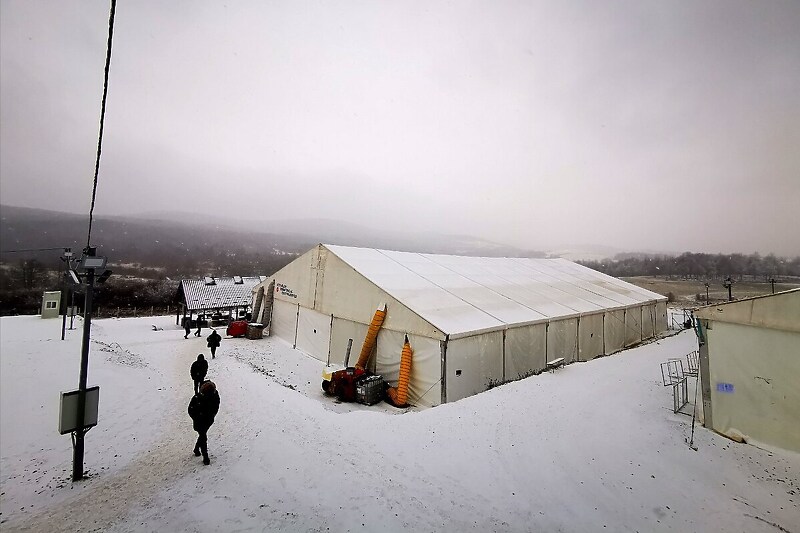 Teški uslovi u kampu Lipa (Foto: IOM)