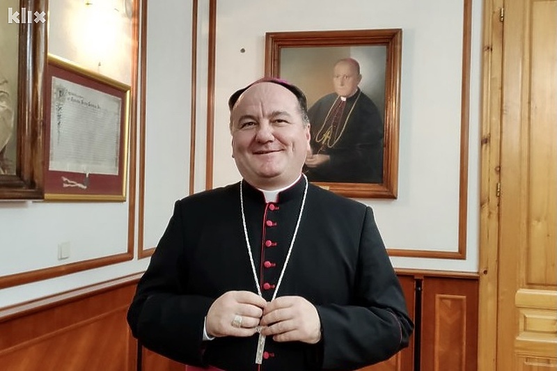 Mostarski biskup Petar Palić (Foto: D. S./Klix.ba)