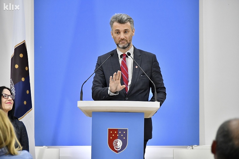Edin Forto, novi premijer Kantona Sarajevo (Foto: I. Š./Klix.ba)