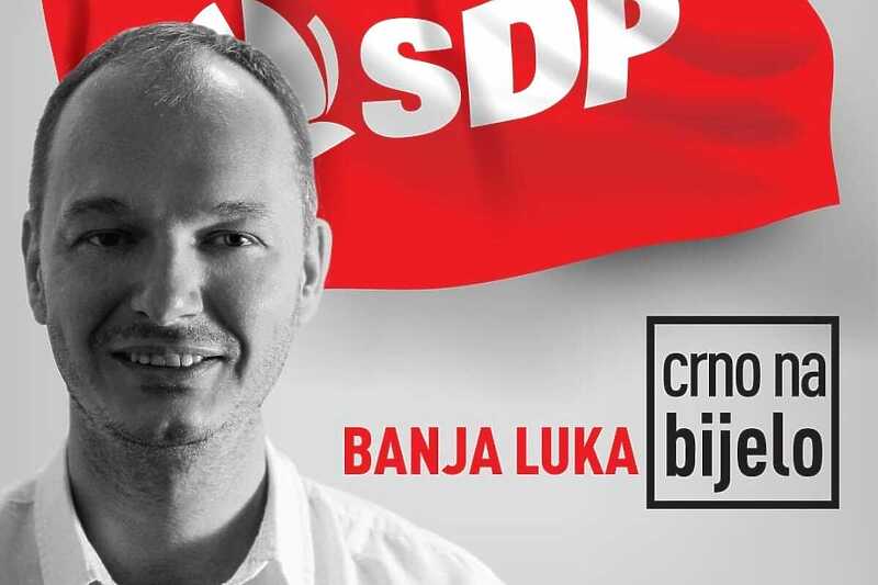 Dario Sandić bio nositelj liste SDP-a (Foto: SDP Banja Luka)