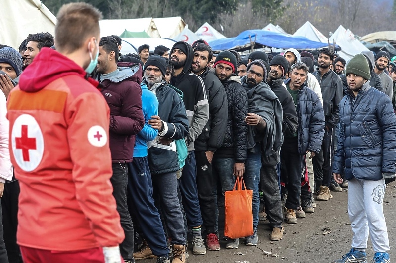 Vojni šatori za migrante bit će postavljeni u kampu Lipa (Foto: Robert Anić/PIXSELL)