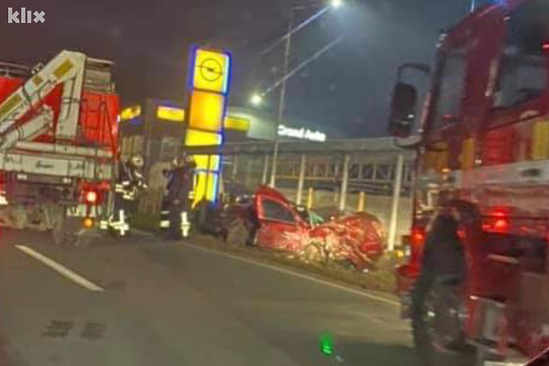 Saobraćajna nesreća se dogodila kod Siporeksa (Foto: Facebook)