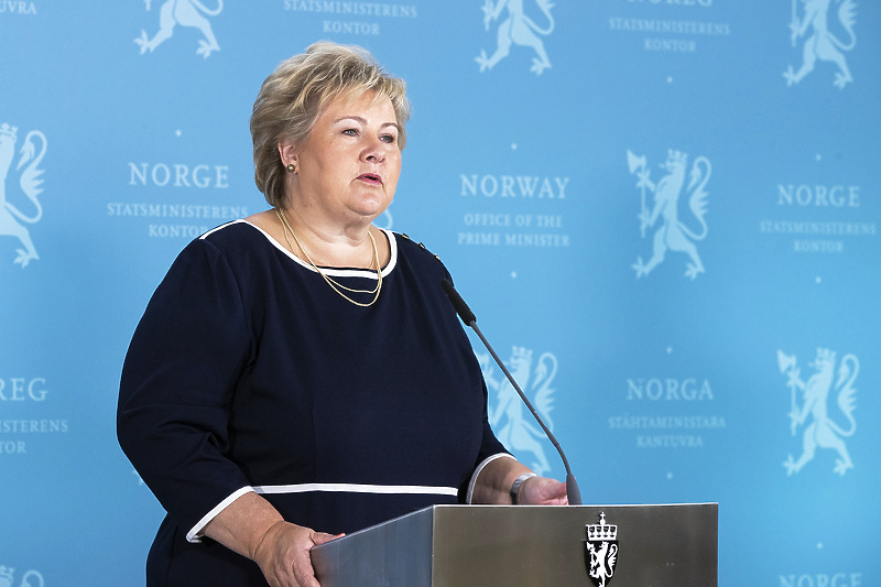 Erna Solberg (Foto: EPA-EFE)