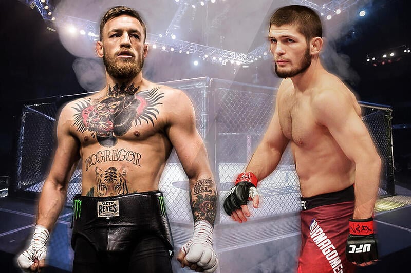 Conor McGregor i Habib Nurmagomedov (Foto: Twitter)