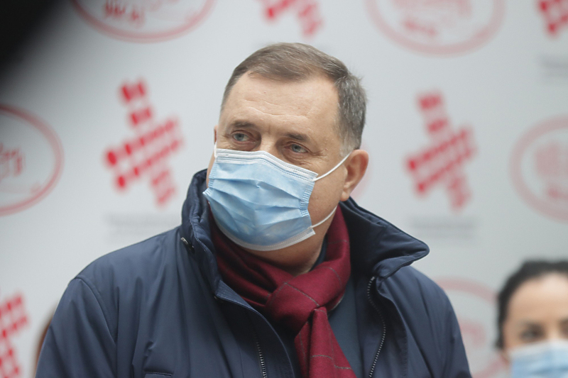 Milorad Dodik nakon otpusta iz bolnice (Foto: SRNA)