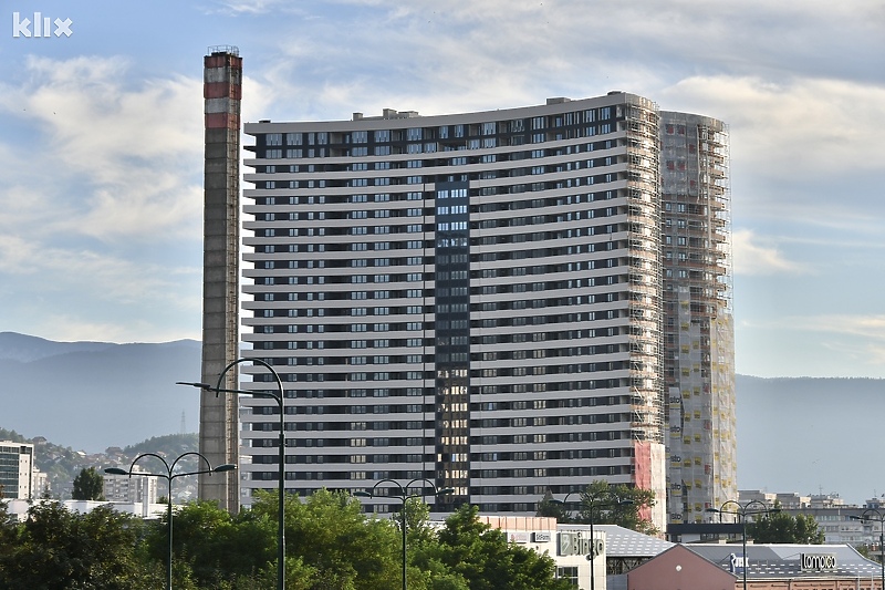 Kontroverzna izgradnja "Towera" u Sarajevu (Foto: I. Š./Klix.ba)