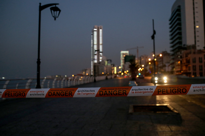 Lockdown u Bejrutu (Foto: EPA-EFE)