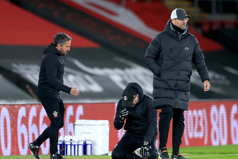 Hasenhüttla su savladale emocije nakon trijumfa protiv Redsa (Foto:Screenshot)
