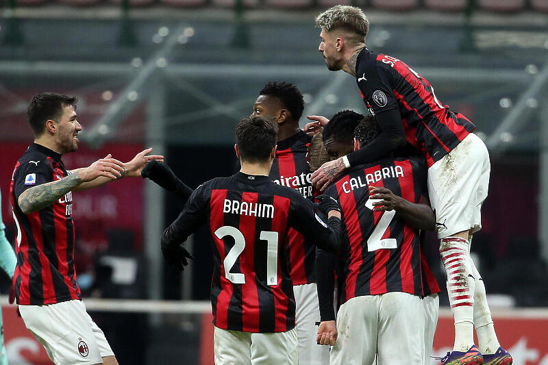 Rossoneri su se vratili na pobjedničke staze nakon poraza od Juventusa u prošlom kolu (Foto: EPA-EFE)