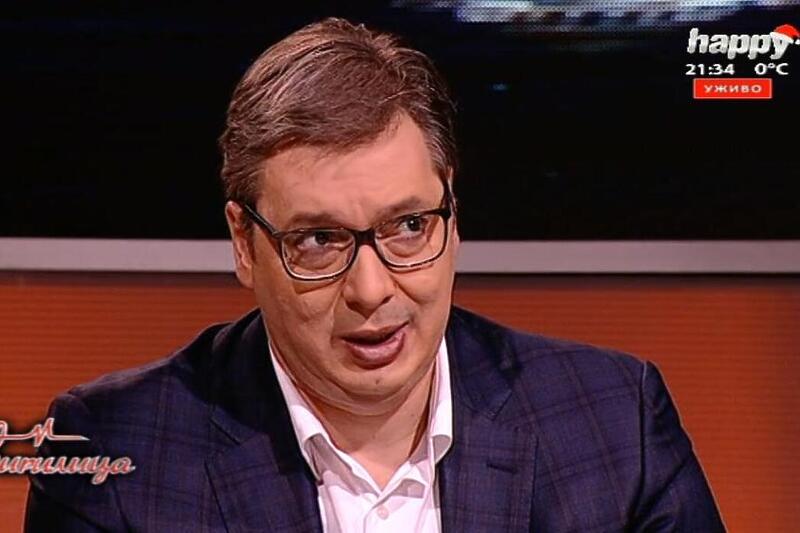 Vučić je o odnosima sa Bošnjacima govorio za TV Happy