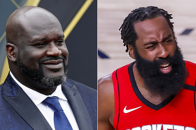 Shaquille O'Neal i James Harden (Foto: EPA-EFE)