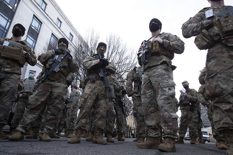 Trupe Nacionalne garde u Washingtonu (Foto: EPA-EFE)