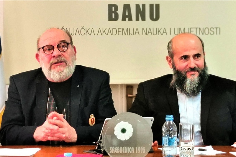 Mehmed Akšamija (lijevo) i Muamer Zukorlić