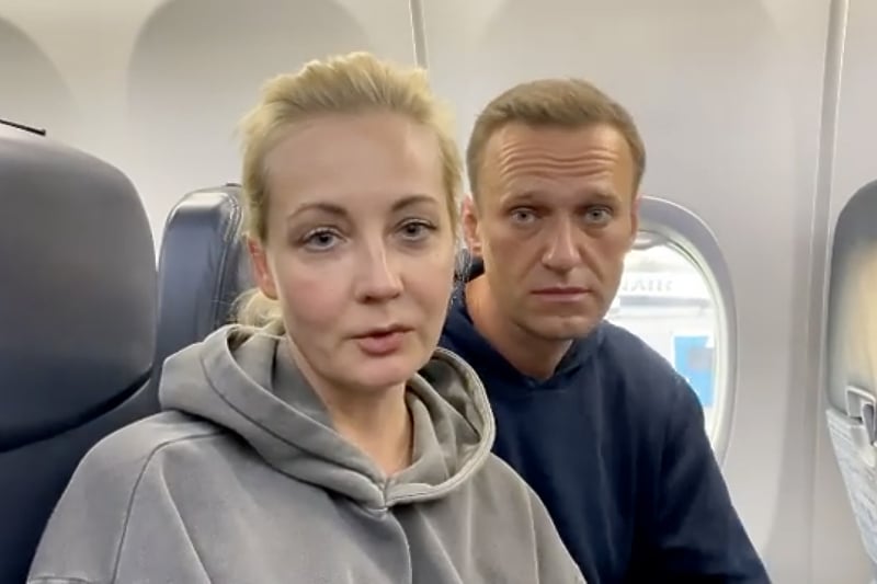 Navalny se ukrcao u avion u Berlinu (Foto: EPA-EFE)