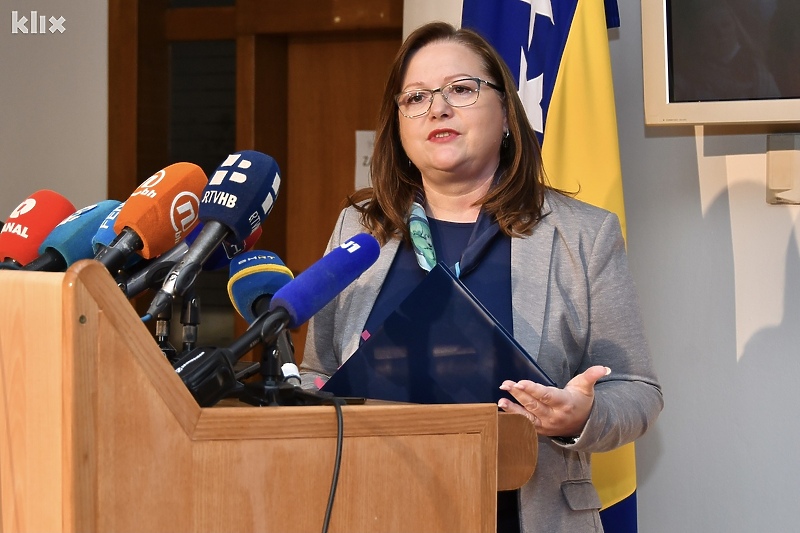 Ministrica civilnih poslova BiH Ankica Gudeljević (Foto: I. Š./Klix.ba)