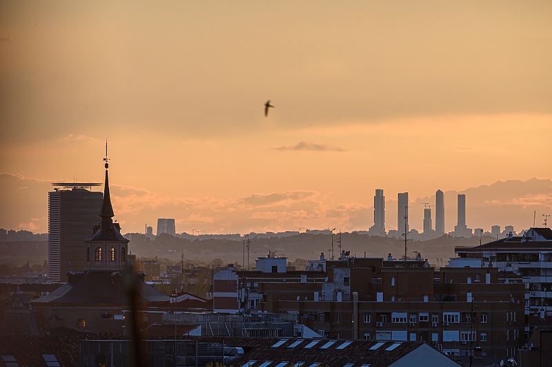 Zagađen zrak u Madridu uzročnik smrti kod sedam posto ljudi (Foto: EPA-EFE)