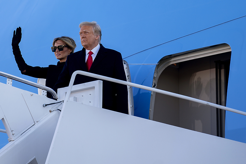 Donald Trump i Melania neće prisustvovati Bidenovoj inauguraciji (Foto: EPA-EFE)