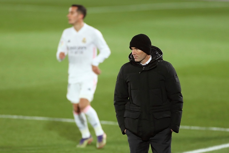 Zidane je pod pritiskom nakon slabih rezultata u posljednje vrijeme (Foto: EPA-EFE)