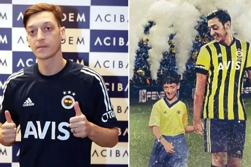 Özil je pristao i na manju platu kako bi potpisao za klub za koji navija (Foto:Twitter)