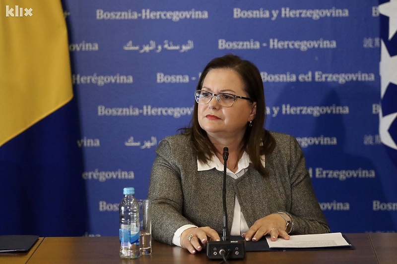 Ministrica civilnih poslova Ankica Gudeljević (Foto: D. S./Klix.ba)