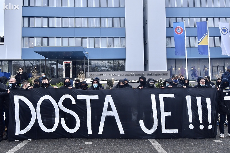 BH Fanaticosi traže sastanak sa čelnicima Nogometnog saveza BiH - Klix.ba