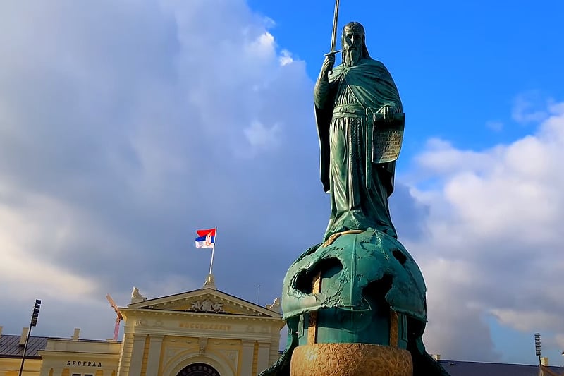 Stefan Nemanja umjesto krsta dobio mač (Foto:Screenshot)