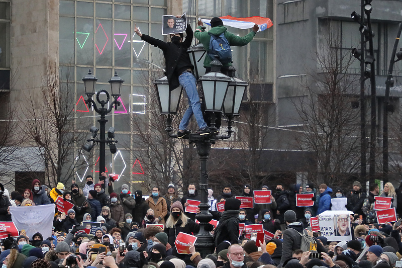 Proteklog vikenda održani masovni protesti u Moskvi (Foto: EPA-EFE)