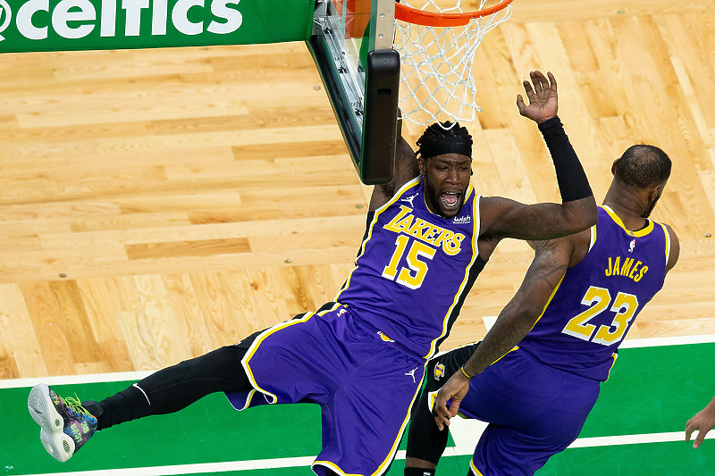 Montrezl Harrell je postigao 16 poena protiv Bostona (Foto: EPA-EFE)