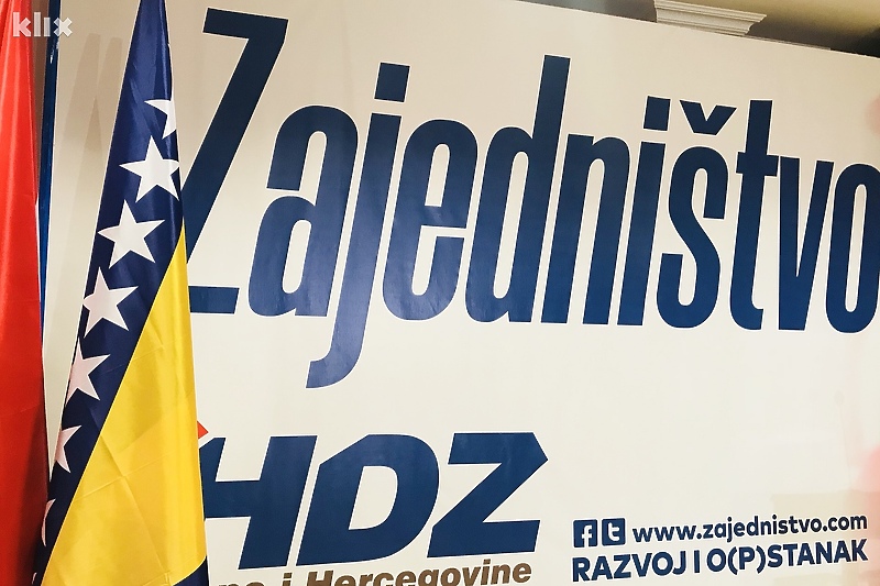 HDZ ponovo pozvao na izmjenu Izbornog zakona (Foto: R. D./Klix.ba)